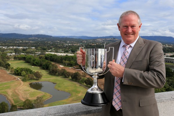 Brian Thorburn with the Kirkwood Cup