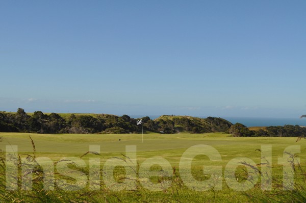 Cape Kidnappers 16th green back