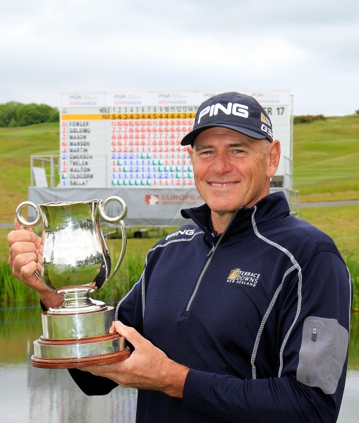 Peter Fowler, winner of the ISPS Handa PGA Seniors Championship (Getty)