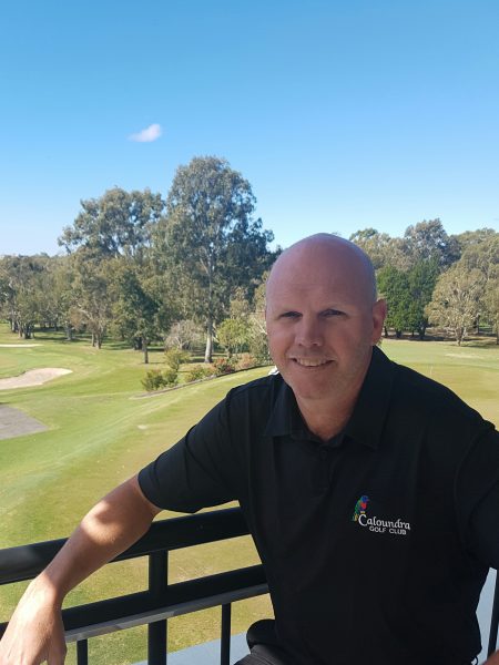 Caloundra Golf Club general manager Jason Looker.