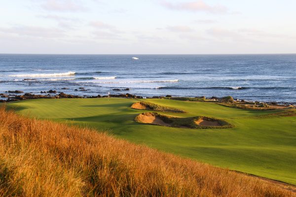 The first hole at Ocean Dunes