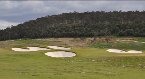 A view of the 14th green - approach shot