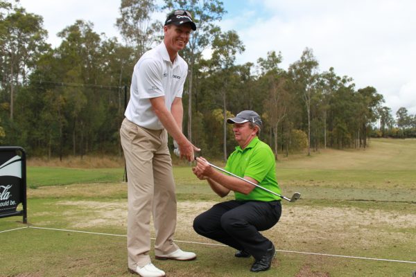 For many players like John Senden (shown here with coach Ian Triggs), building a solid support team is critical