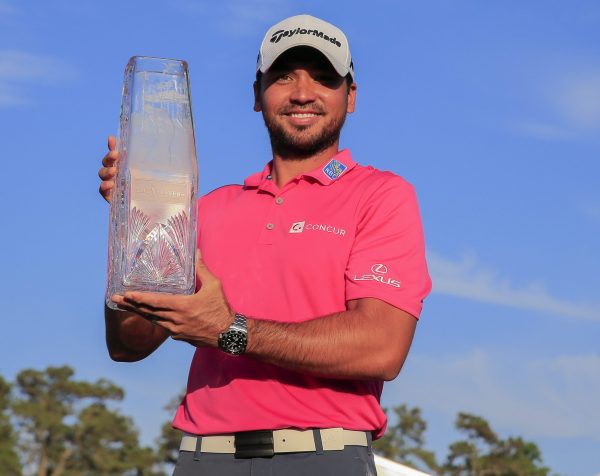 Jason Day, with THE PLAYERS Championship trophy (EPA/ERIK S. LESSER)