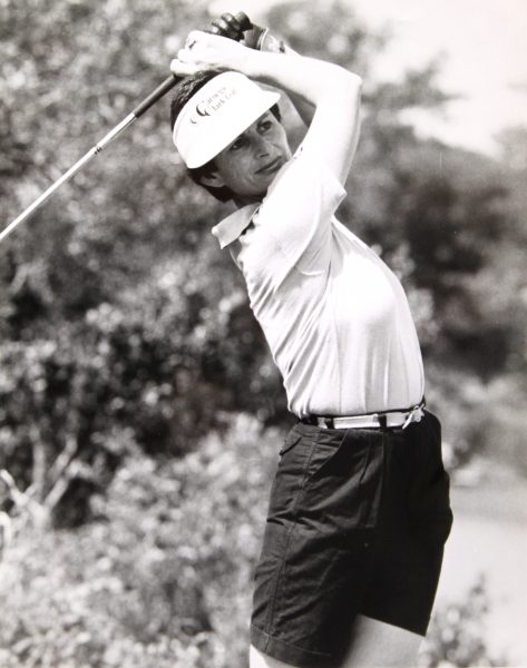 Sweet-swinging Tasmanian Lindy Goggin was the mainstay of Australian women’s amateur golf.