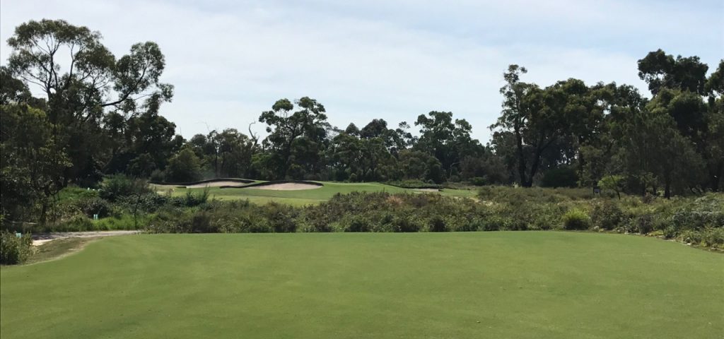 The new 14th at Cranbourne Golf Club