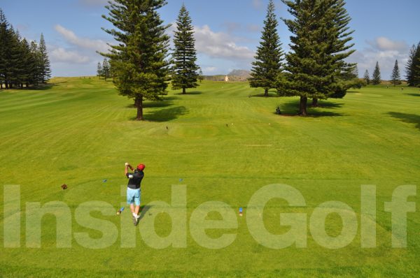 The 7th Tee at Norfolk Island Golf Club