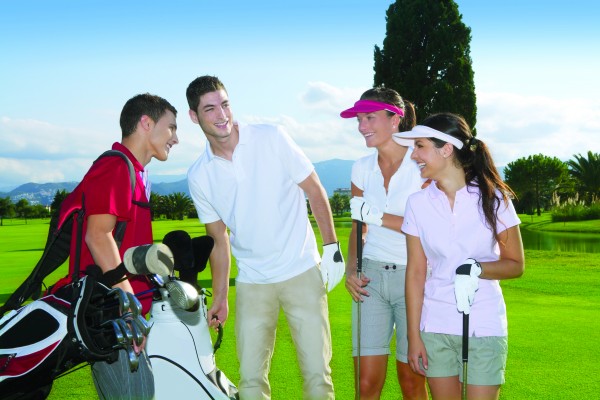 Golfers tee it up for Golf MONTH