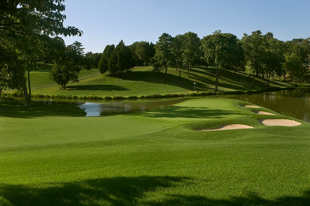 Congressional Country Club 18 Blue
