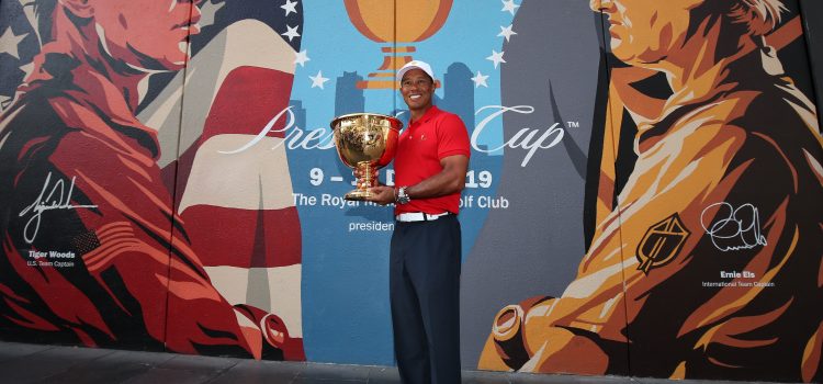 Tiger Woods tours Melbourne in Presidents Cup prep