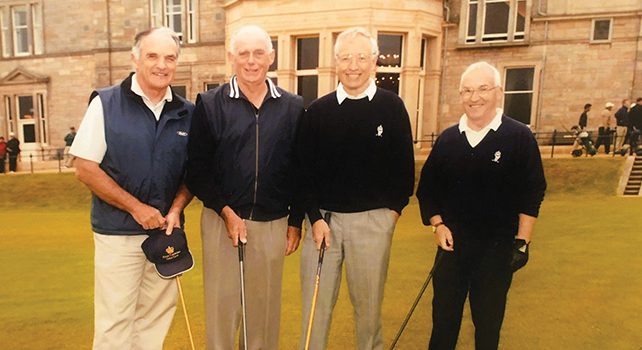 Five aces and still swinging: Malcolm’s lifetime of golfing moments