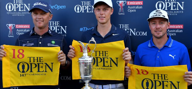 Davis, Blixt and Jones qualify for The Open