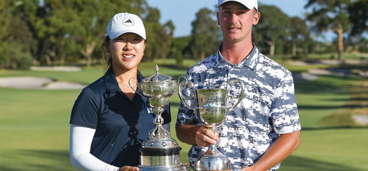 NSW duo Halls and Lee adidas Australian Amateur champions