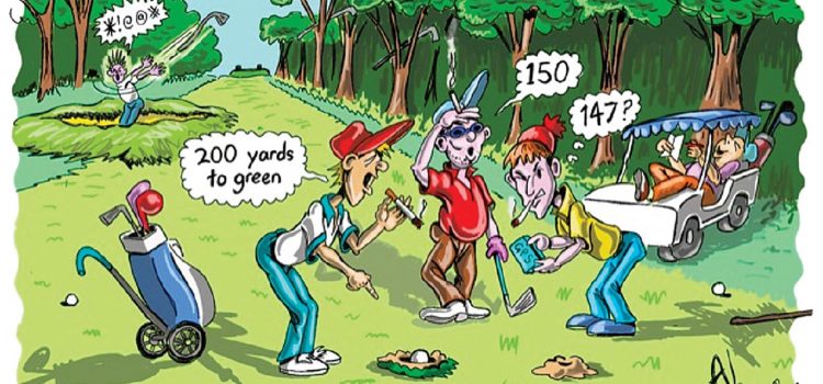 What are some of the things that annoy you most during a round of golf?