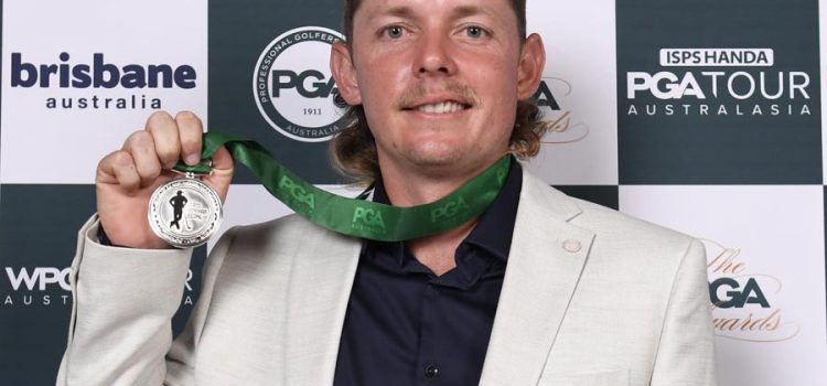 Smith wins second Greg Norman Medal at PGA Awards ceremony