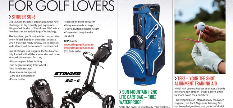 Christmas gifts for golf lovers