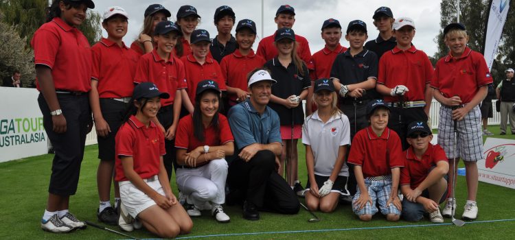 Stuart Appleby and Golf Victoria join forces for junior golf