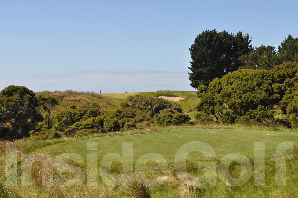 Cape Kidnappers 4th tee