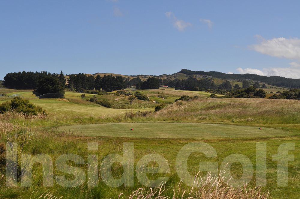 Cape Kidnappers 7th  tee