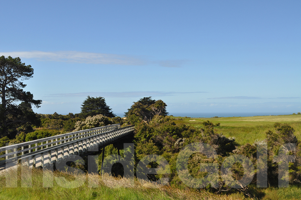 Cape Kidnappers 10th bridge