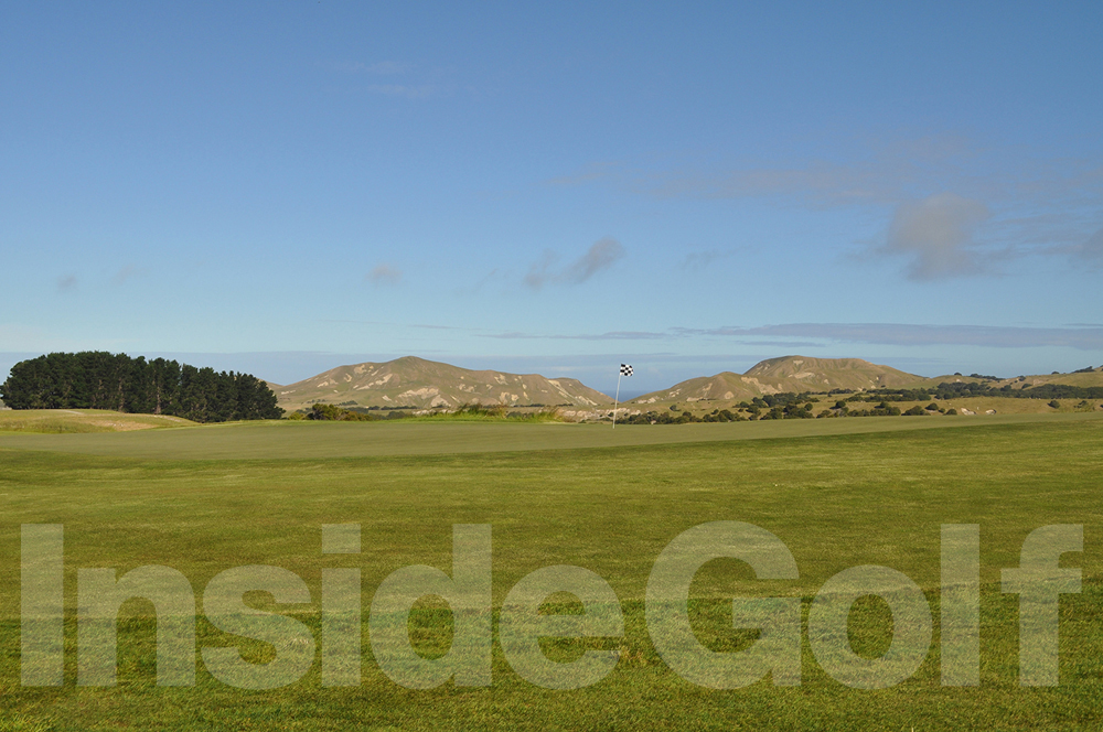 Cape Kidnappers 17th green side