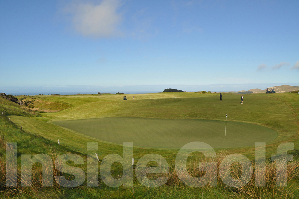 Cape Kidnappers 18th green