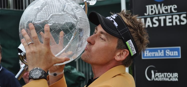 Poulter claims JBWere Australian Masters gold jacket