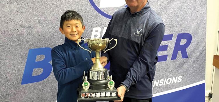 David, 11, wins club champs