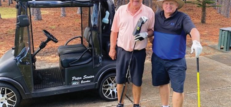 CELEBRITY SWINGER: Ex-cricketer ‘Wiz’ embracing the challenge of golf