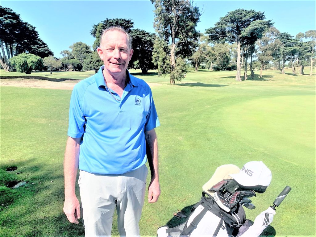 Medway Golf Club head pro John “Dicko” Dixon.