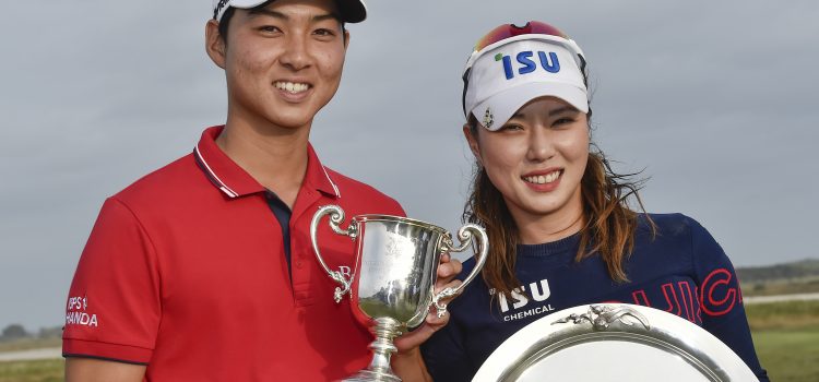 Min Woo Lee, Hee Young Park capture 2020 ISPS Handa Vic Open