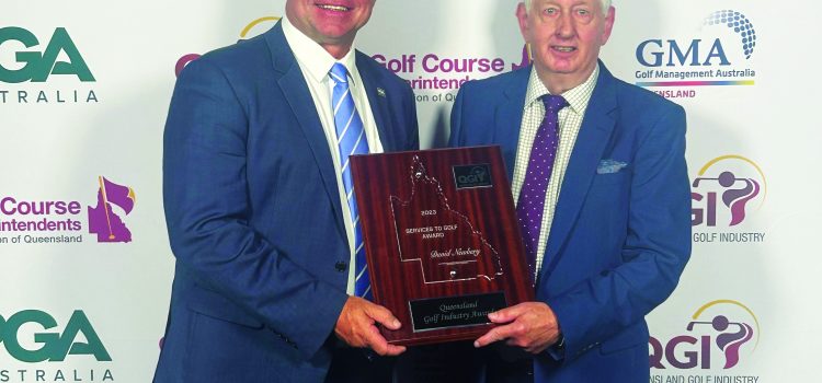 Inside Golf Editor honoured at Qld Industry Awards night