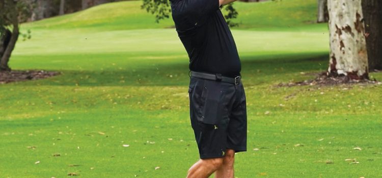 CELEBRITY SWINGER: Nick Davis – Footy, golf and giving back