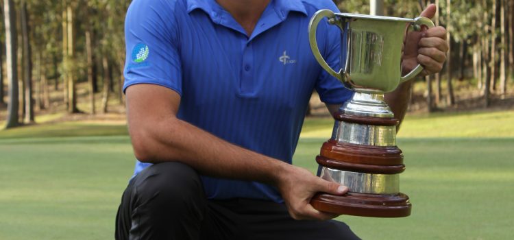 Nick Cullen victorious at the Queensland Open