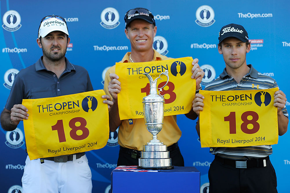 Open Qualifiers Rhein Gibson, John Senden and Bryden Macpherson