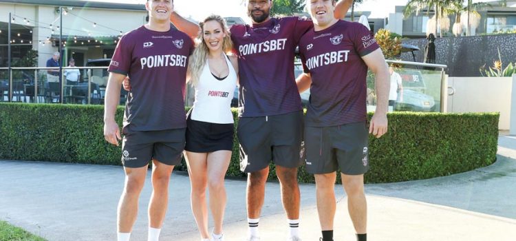Sea Eagles trio tackle game with top influencer