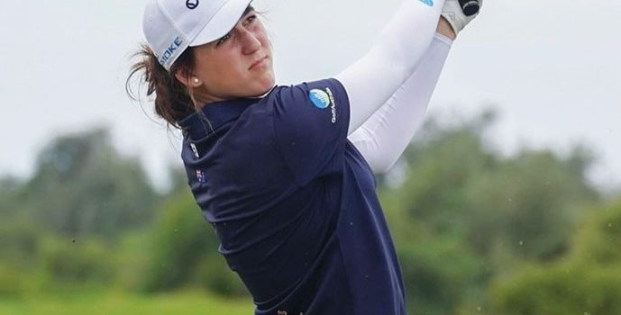 The former ballerina with the golfing world at her feet