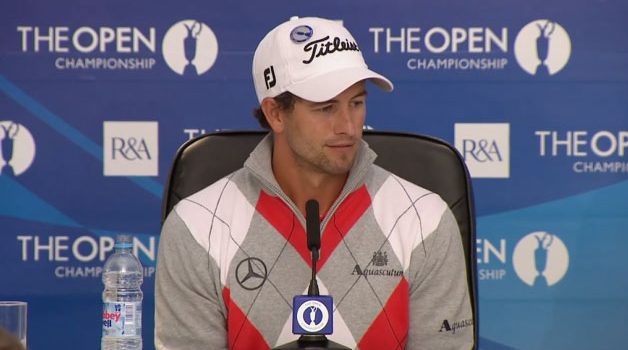 Video: Scott on top after Day 3 at The Open Championship