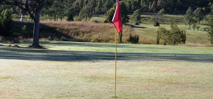 Golf in a small, NSW rural village