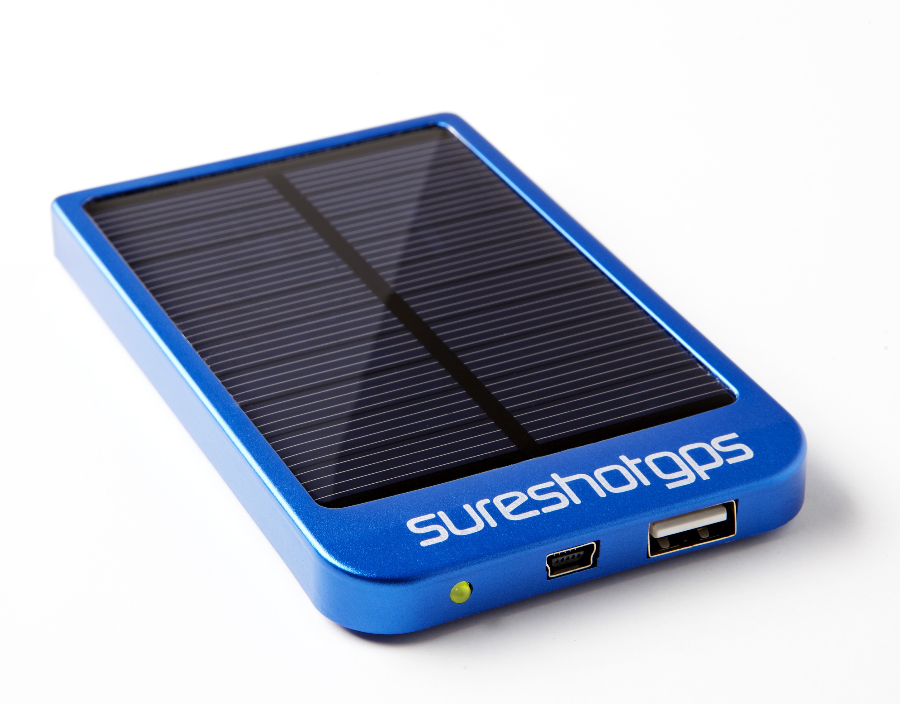 Sureshotgps SS Solar Power Pack Blue Flat