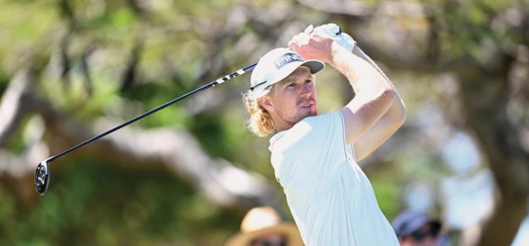 The unusual way a budding Aussie is preparing for his Open debut