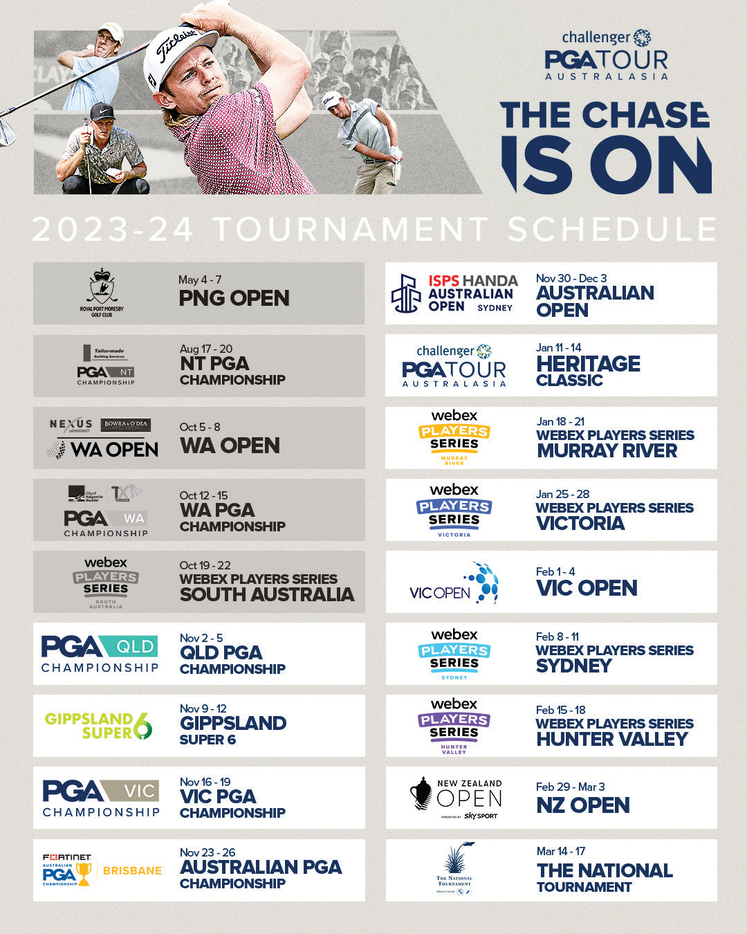 Tour-Schedule