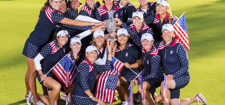 USA storms from behind to nab Solheim Cup