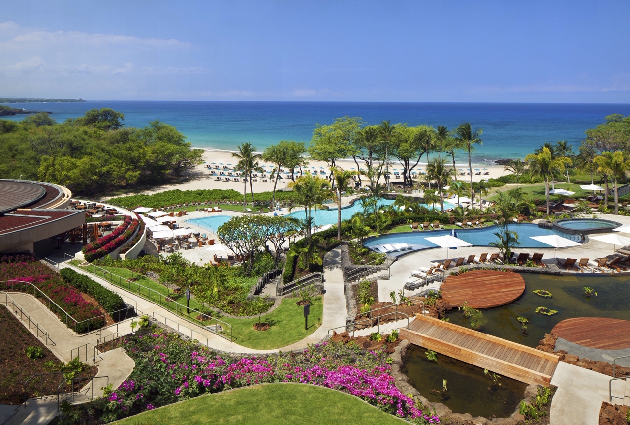 Westin Hapuna Beach Resort Pool Beach View