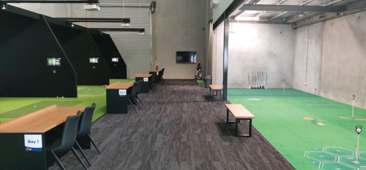 Indoor golf centre a very good fit for Tassie pro