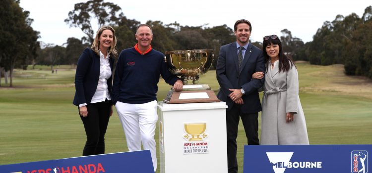 ISPS HANDA returns as sponsor of the Melbourne World Cup of Golf