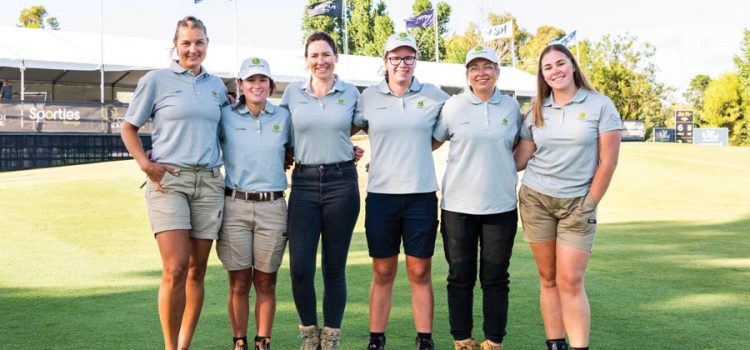 Women making the cut in turf industry